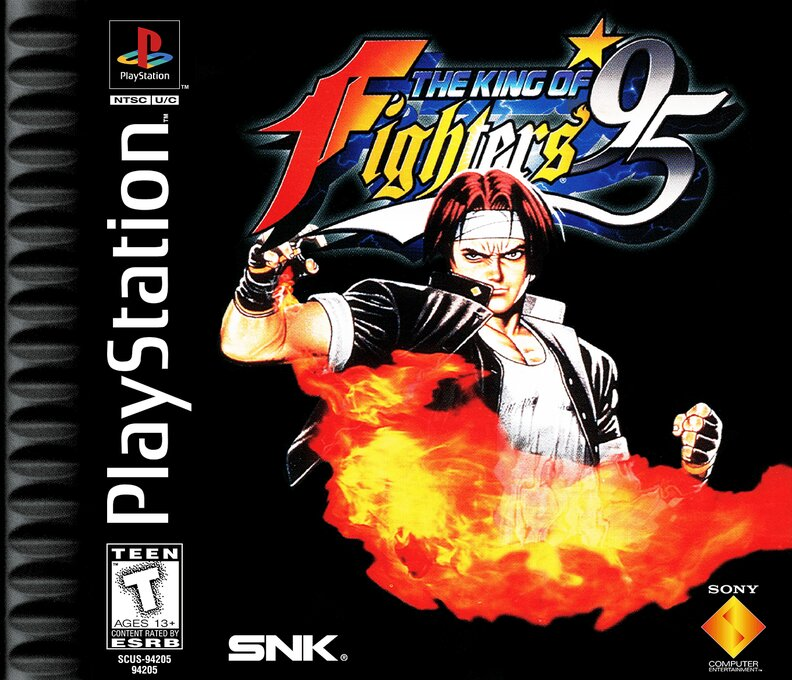 King Of Fighters '95, The box art
