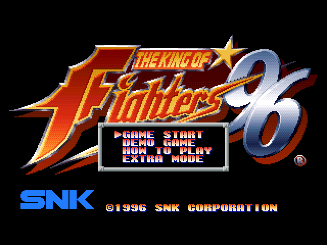 King Of Fighters '96, The — sstitle (JP)