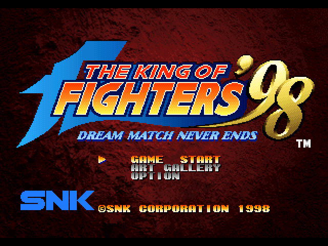 King Of Fighters '98, The — sstitle (JP)