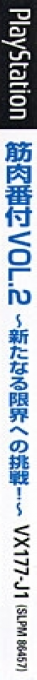 Kinniku Banzuke Vol. 2 - Arata Naru Genkai E No Chousen! — box-2D-side (JP)