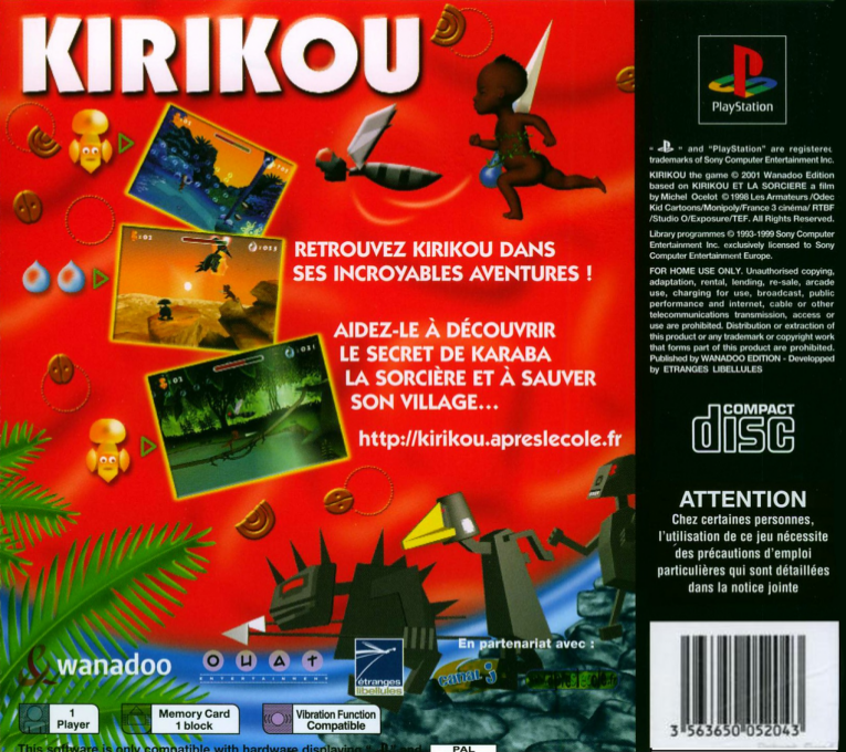 Kirikou — box-2D-back (FR)