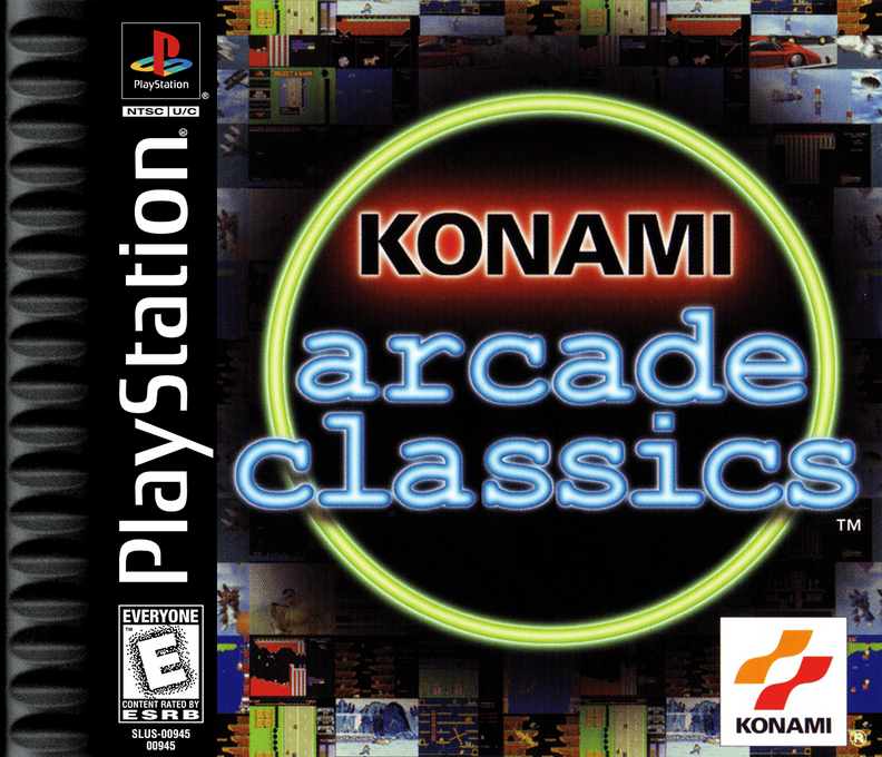 Konami Arcade Classics box art