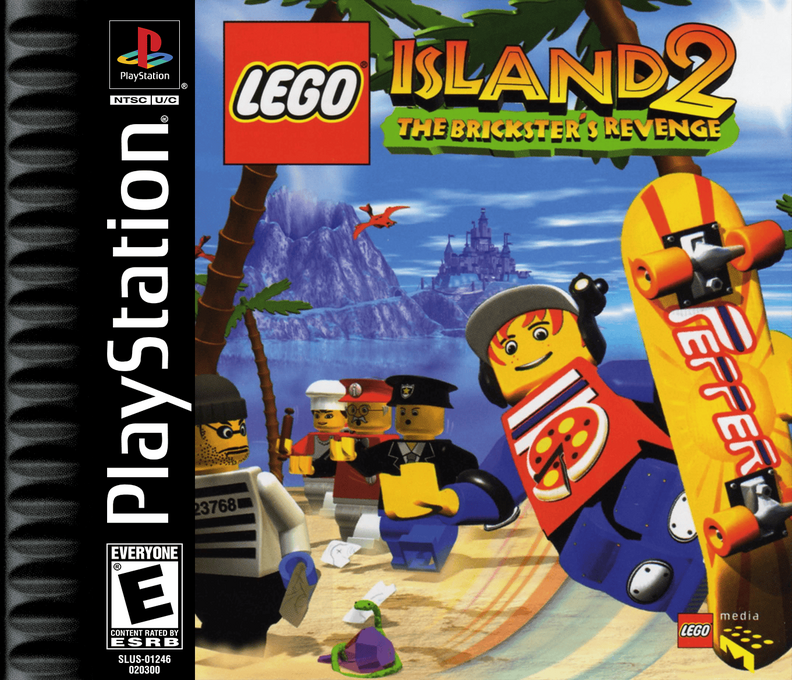 Lego Island 2 - The Brickster's Revenge box art