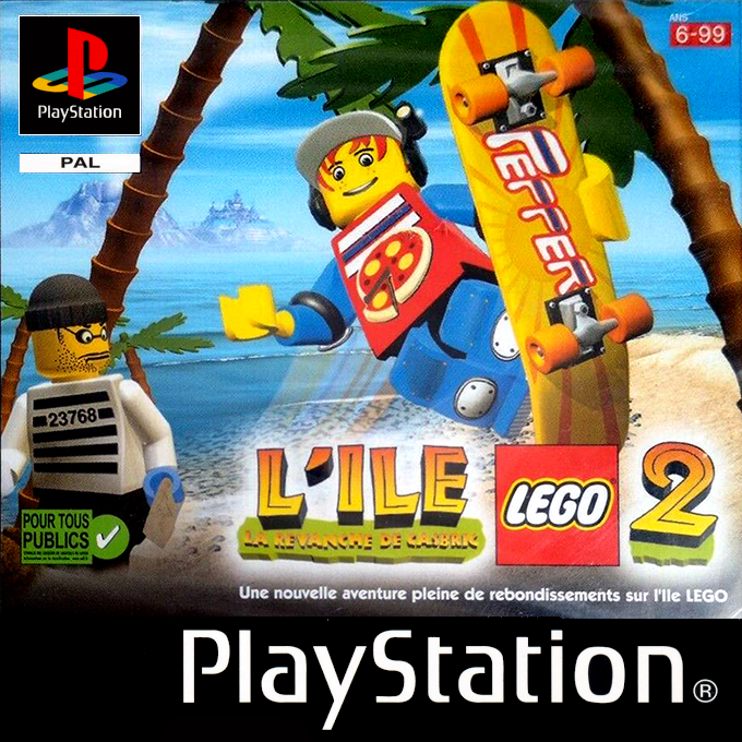 Lego Island 2 - The Brickster's Revenge — box-2D (FR)