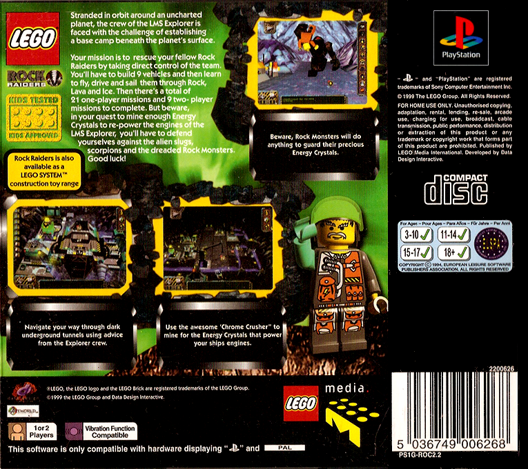 Lego Rock Raiders — box-2D-back (EU)