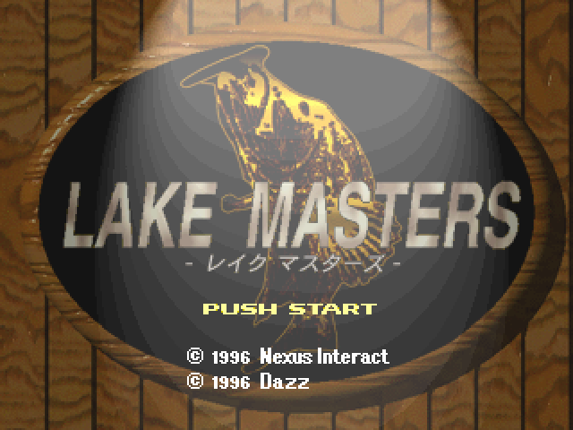 Honkakuha Bass Fishing Game - Lake Masters — sstitle (JP)