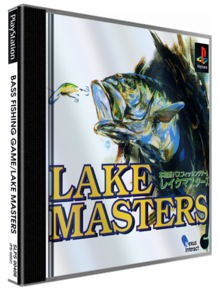 Honkakuha Bass Fishing Game - Lake Masters — box-3D (JP)