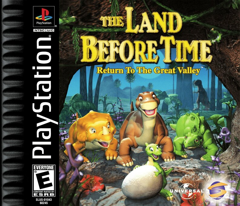 Land Before Time - The Return To Great Valley, The box art