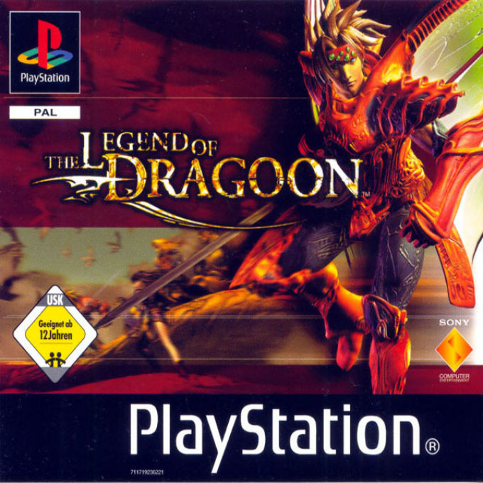 Legend Of Dragoon, The — box-2D (DE)