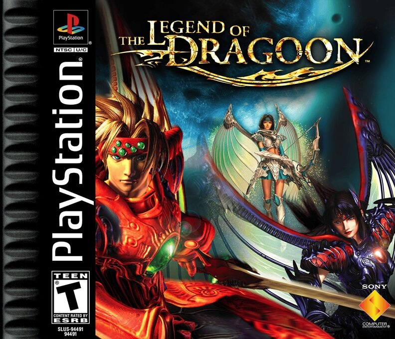 Legend Of Dragoon, The box art