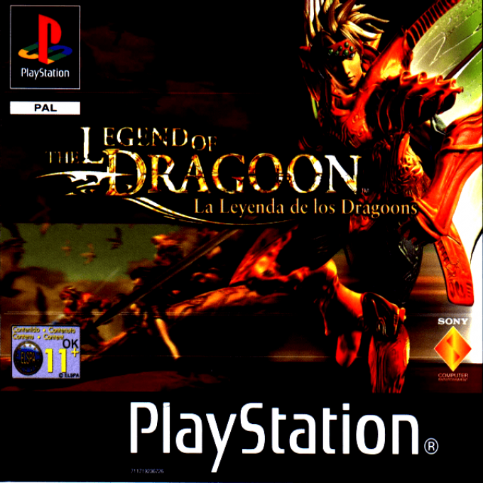 Legend Of Dragoon, The — box-2D (SP)