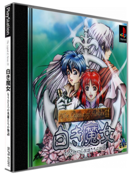 Legend Of Heroes 3 - Shiroki Majo - Mouhitotsu No Eiyuutachi No Monogatari, The — box-3D (JP)