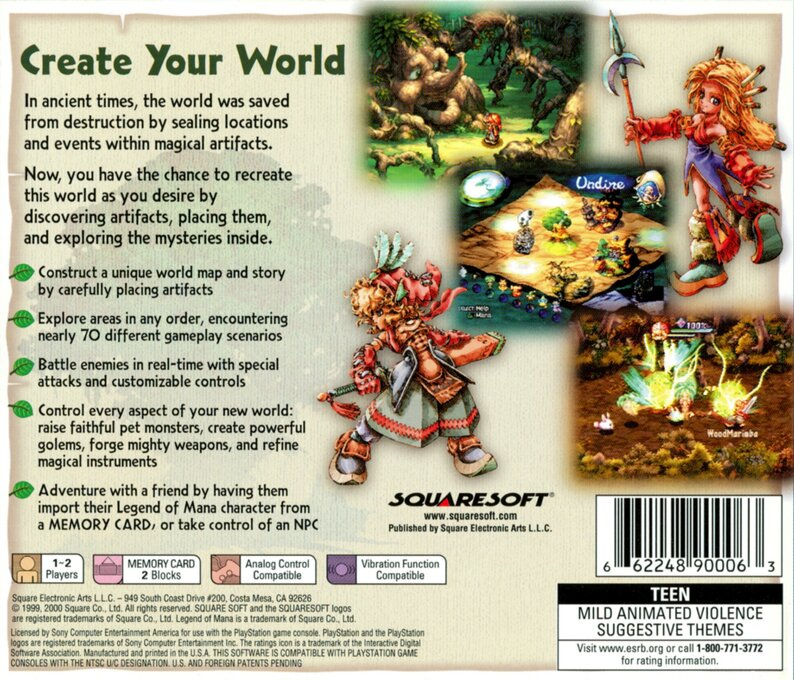 Legend Of Mana — box-2D-back (US)