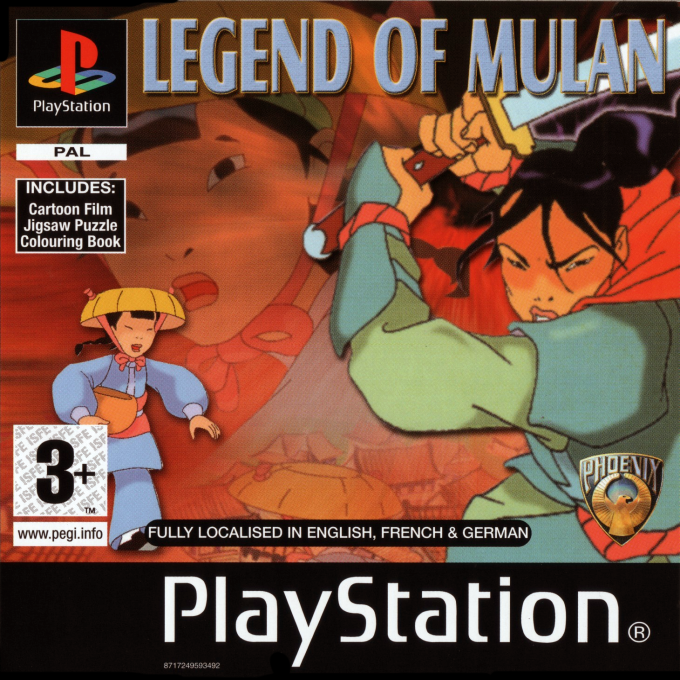 Legend Of Mulan — box-2D (FR)