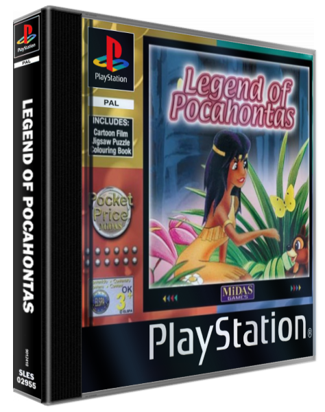 Legend Of Pocahontas — box-3D (EU)