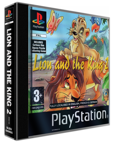 Lion And The King 2 — box-3D (EU)