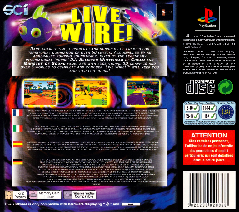 Live Wire! — box-2D-back (EU)