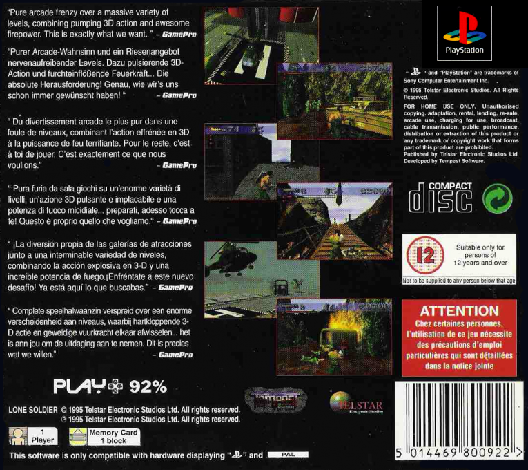 Lone Soldier — box-2D-back (EU)