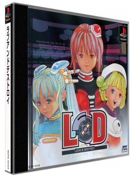 Love And Destroy — box-3D (JP)