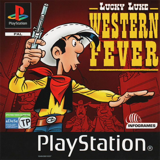 Lucky Luke Western Fever — box-2D (SP)