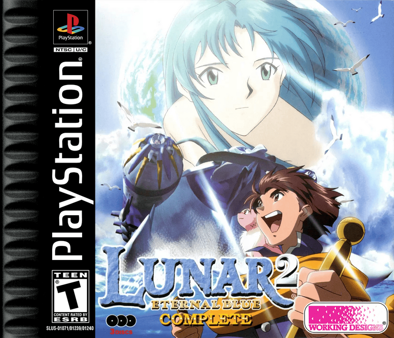 Lunar 2 - Eternal Blue Complete box art