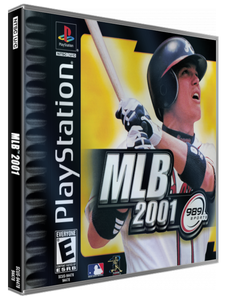 Mlb 2001 — box-3D (US)