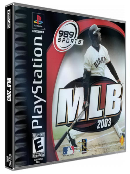 Mlb 2003 — box-3D (US)