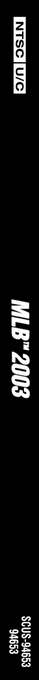 Mlb 2003 — box-2D-side (US)