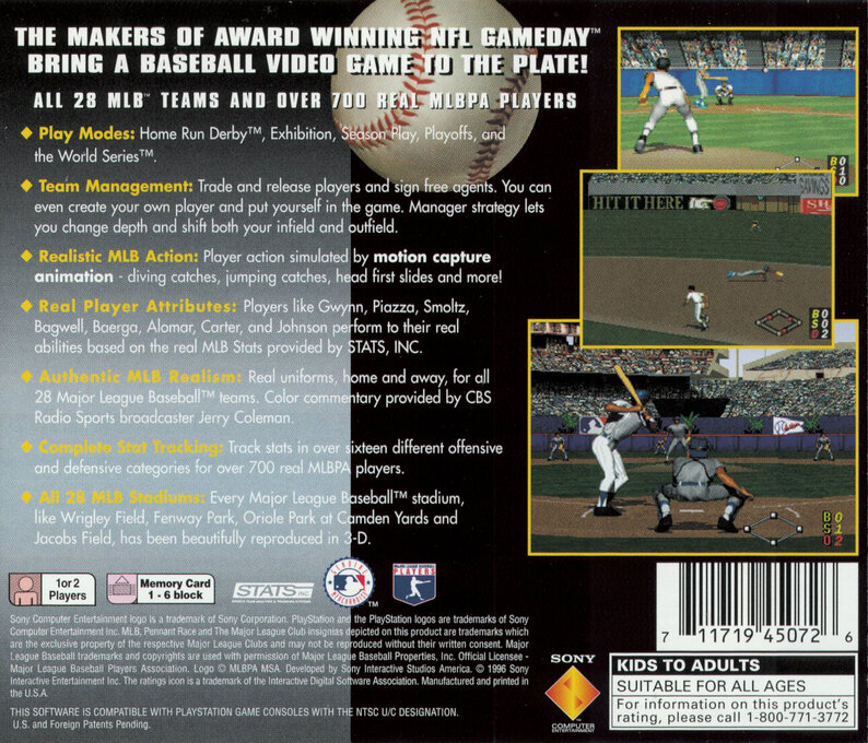 Mlb Pennant Race — box-2D-back (US)