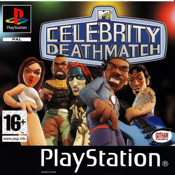 Mtv Celebrity Deathmatch — box-2D (EU)