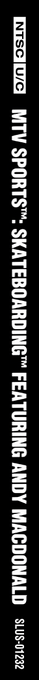 Mtv Sports Skateboarding — box-2D-side (US)