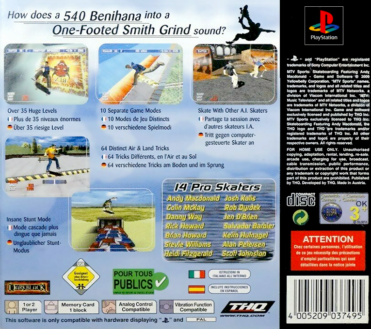 Mtv Sports Skateboarding — box-2D-back (EU)