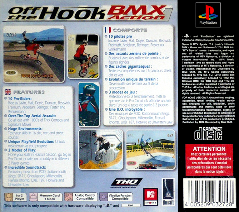 Mtv Sports - T.j. Lavin's Ultimate Bmx — box-2D-back (EU)
