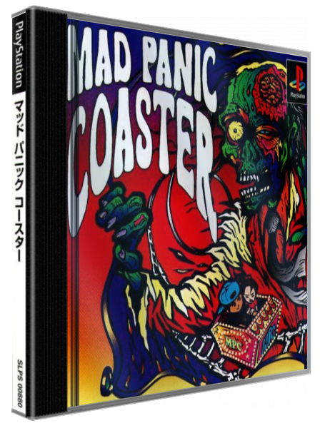 Mad Panic Coaster — box-3D (JP)