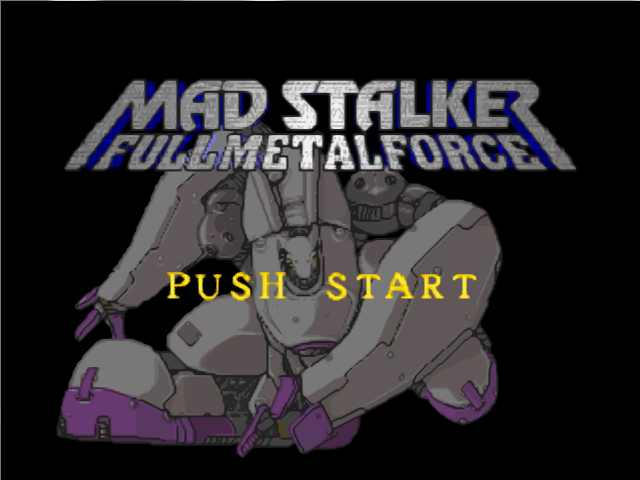 Mad Stalker - Full Metal Force — sstitle (JP)