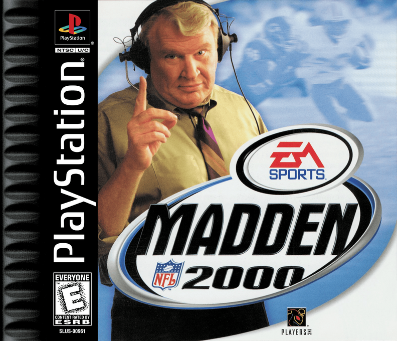 Madden Nfl 2000 box art