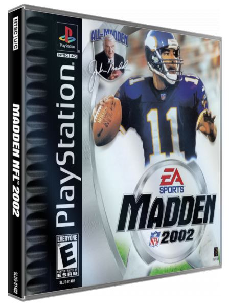 Madden NFL 2002 — box-3D (US)