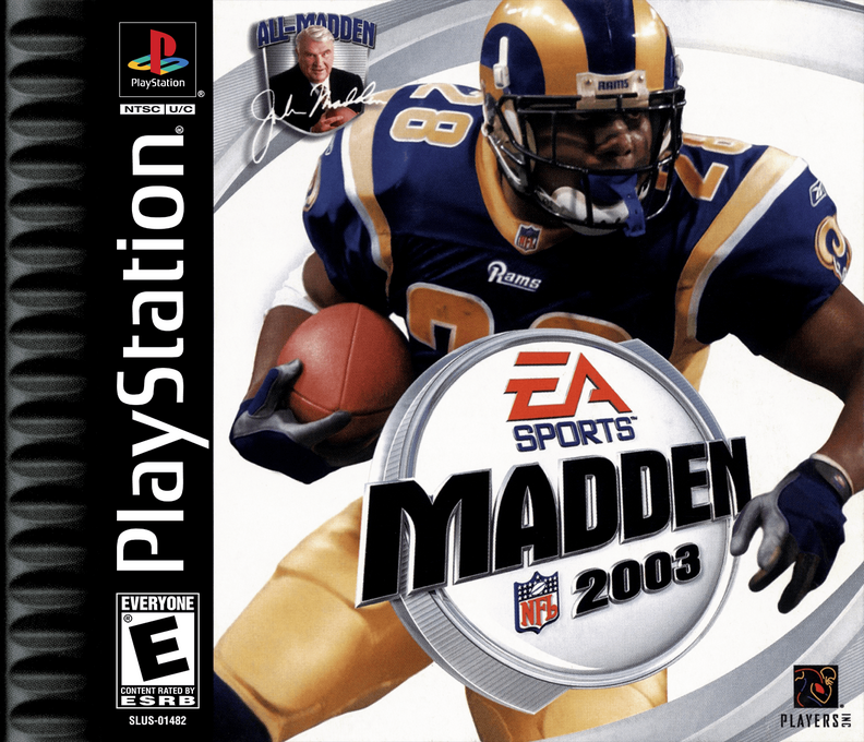 Madden Nfl 2003 box art