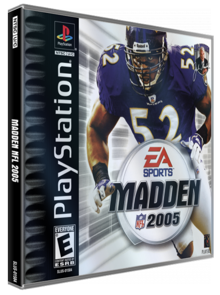 Madden NFL 2005 — box-3D (US)