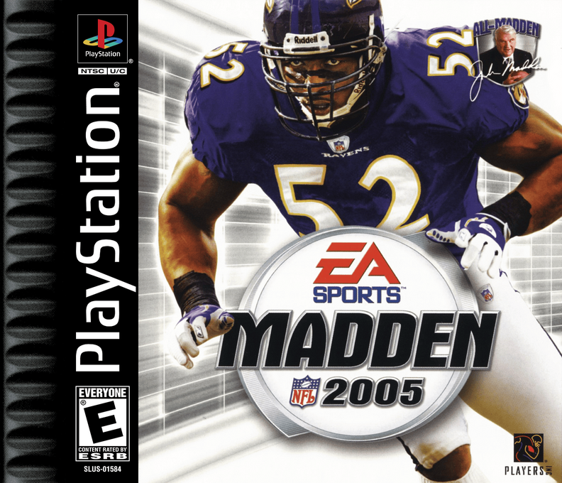 Madden NFL 2005 box art