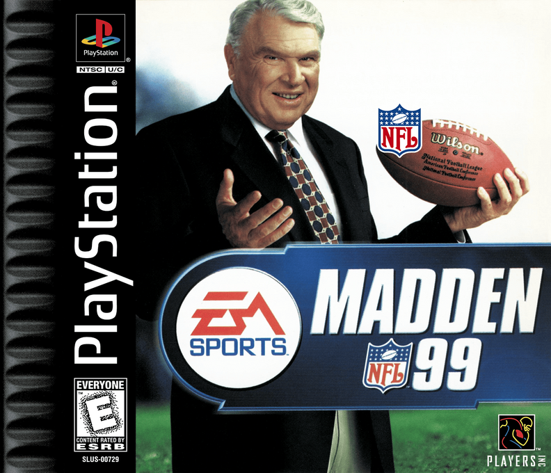 Madden Nfl 99 box art