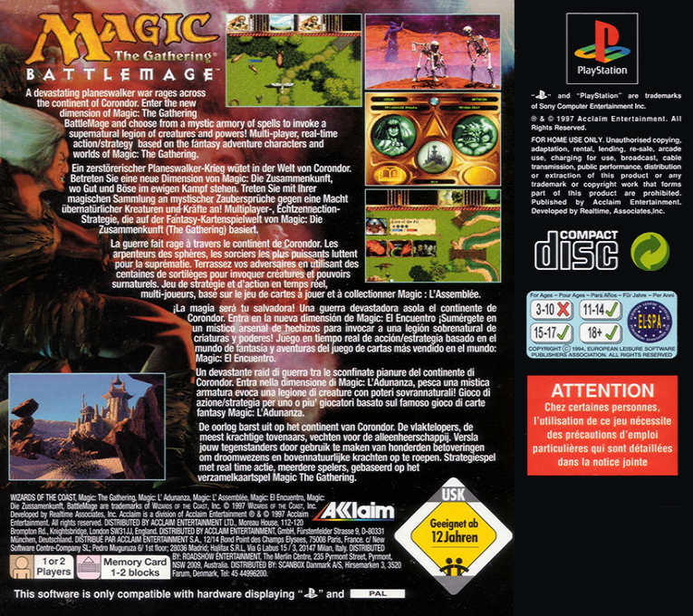 Magic The Gathering - Battlemage — box-2D-back (EU)