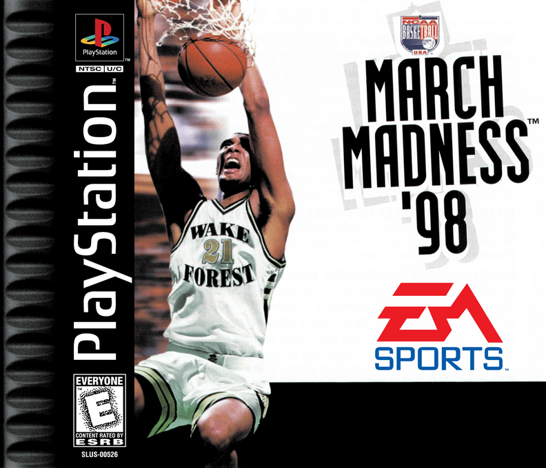 Ncaa March Madness '98 box art