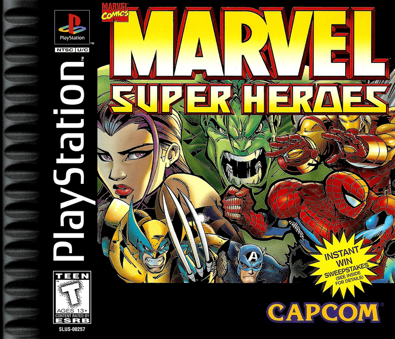 Marvel Super Heroes box art