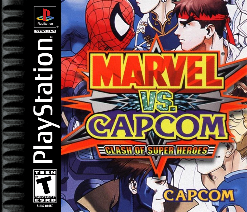 Marvel vs. Capcom - Clash of Super Heroes box art