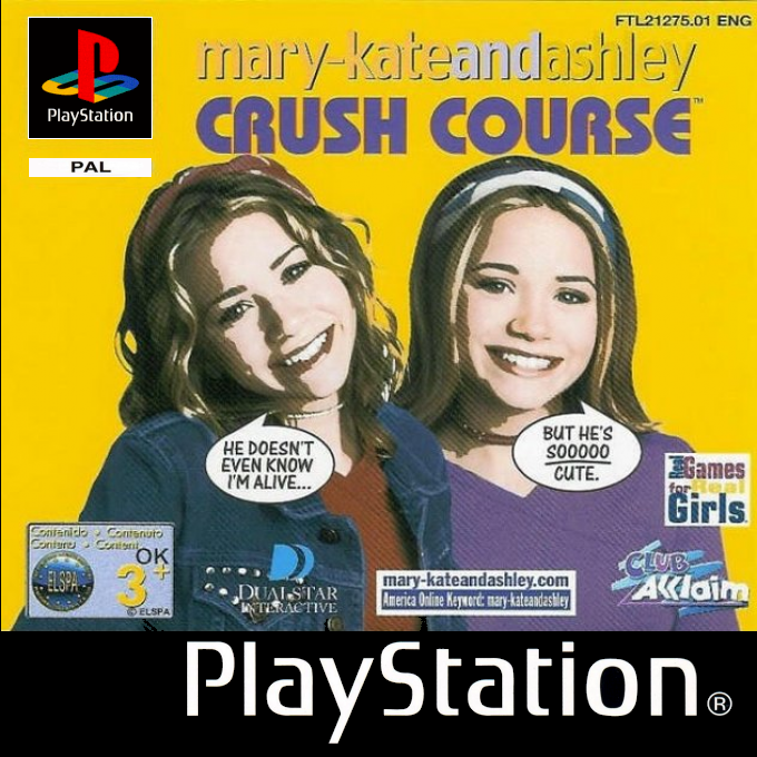 Mary-kate And Ashley - Crush Course — box-2D (EU)