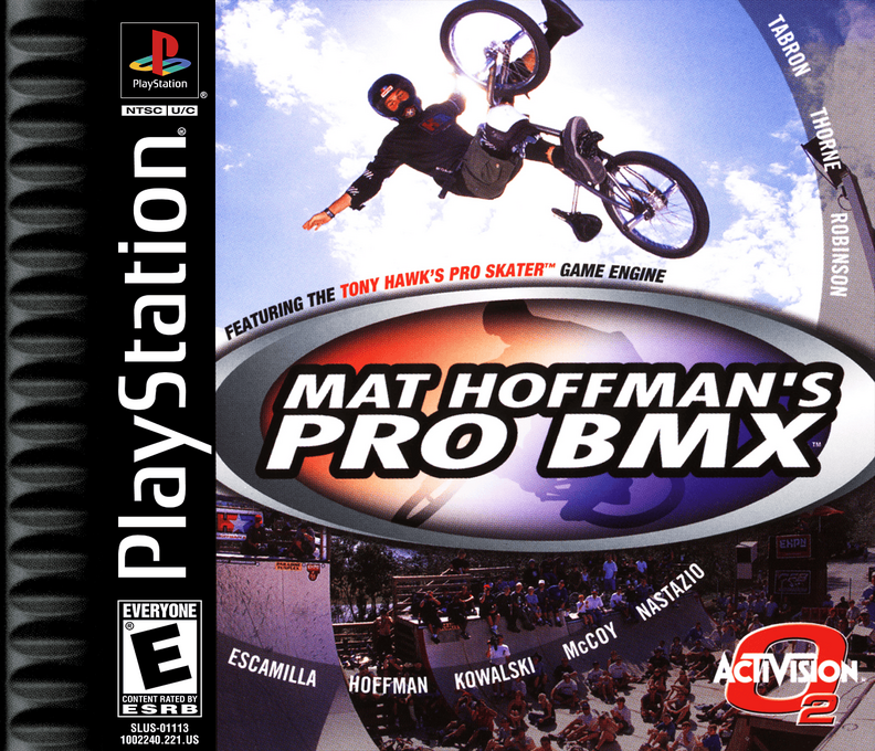 Mat Hoffman's Pro Bmx box art