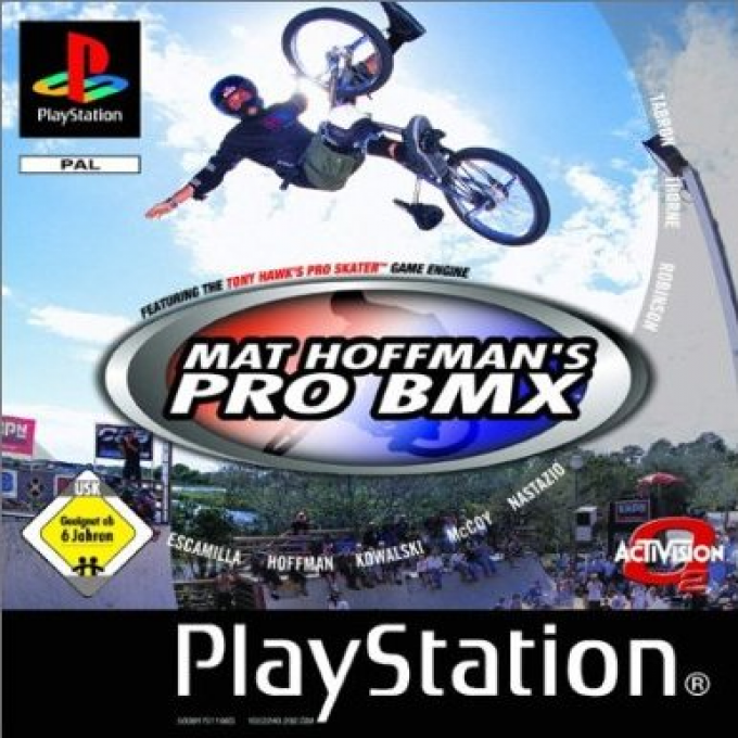 Mat Hoffman's Pro Bmx — box-2D (DE)