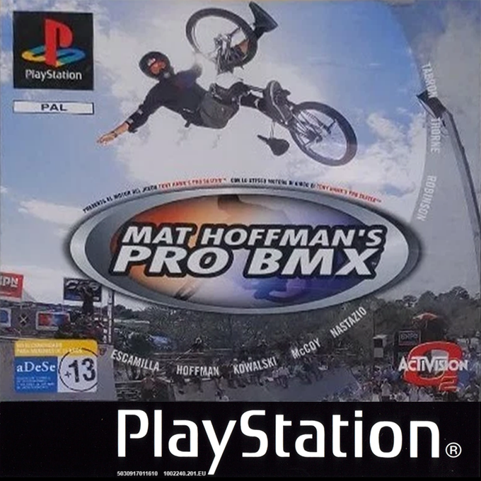 Mat Hoffman's Pro Bmx — box-2D (SP)