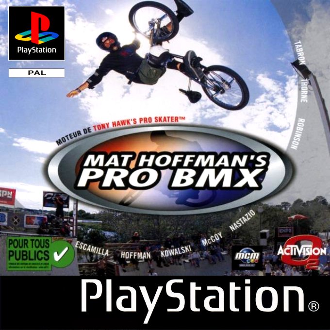 Mat Hoffman's Pro Bmx — box-2D (FR)